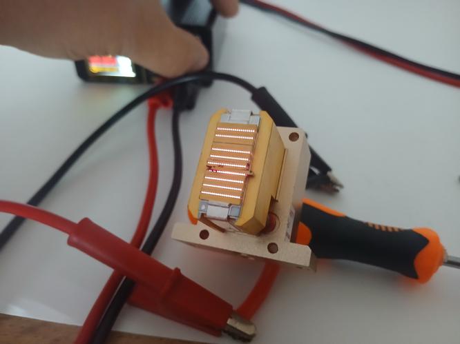 Пример дефектного диодного модуля Проблемная диодная сборка в устройстве