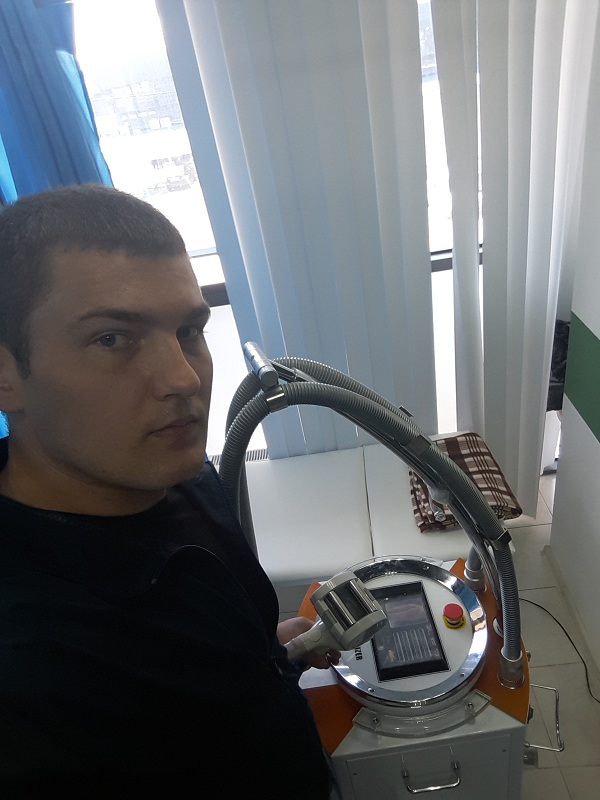 чистка аппаратов вакуумно роликового массажа body optimizer в Краснодаре