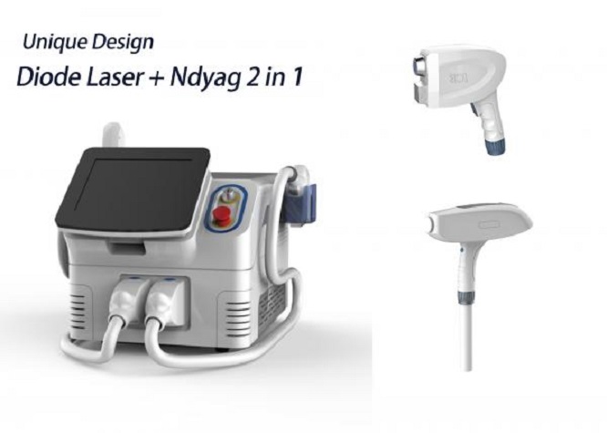 Диодный лазер DPL2 (808nm + NdYag). Купить,заказать,приобрести лазер для диодной эпиляции в салон красоты.Оснащение салонов красоты в Москва,СПБ, диодная матрица для лазера, Цена