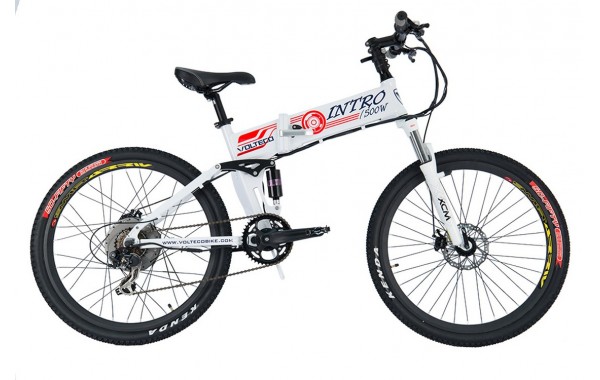 Электровелосипед Volteco Intro.  Купить, заказать электровелосипед с доставкой на дом, квартиру. 