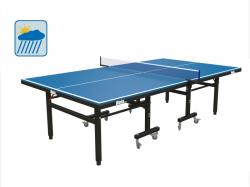 Цена Купить, заказать теннисный стол с доставкой на дом, квартиру. Всепогодный теннисный стол UNIX line (blue). Описание и фото теннисного стола.
