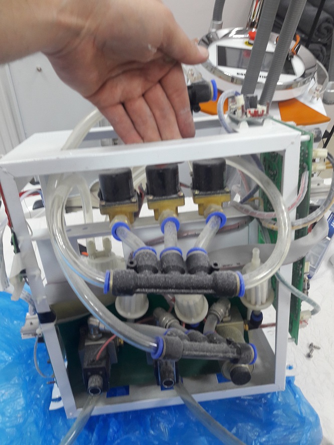 Ремонт и профилактика вакуумно-роликового аппарата LPG (Body Optimizer) IB-1005  в Краснодаре.