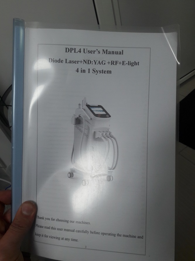 Диодный лазер DPL 4 В 1:808+ELOS+nd yag laser+RF цена и ремонт Краснодар,Новороссийск