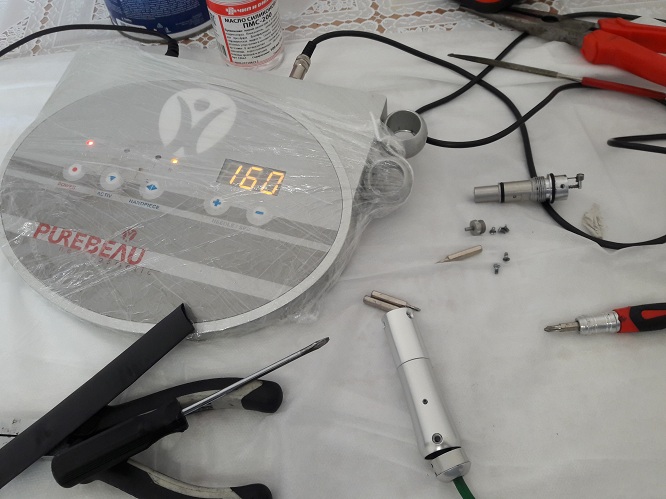 Аппарат Purebeau Micropigmentation System . Профилактика аппарата для перманента.Чистка аппарата